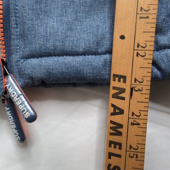 Superdry Y2K Original Windtrekker Japan Winter Jacket Fur Lined, Size Small - Picture 11 of 11